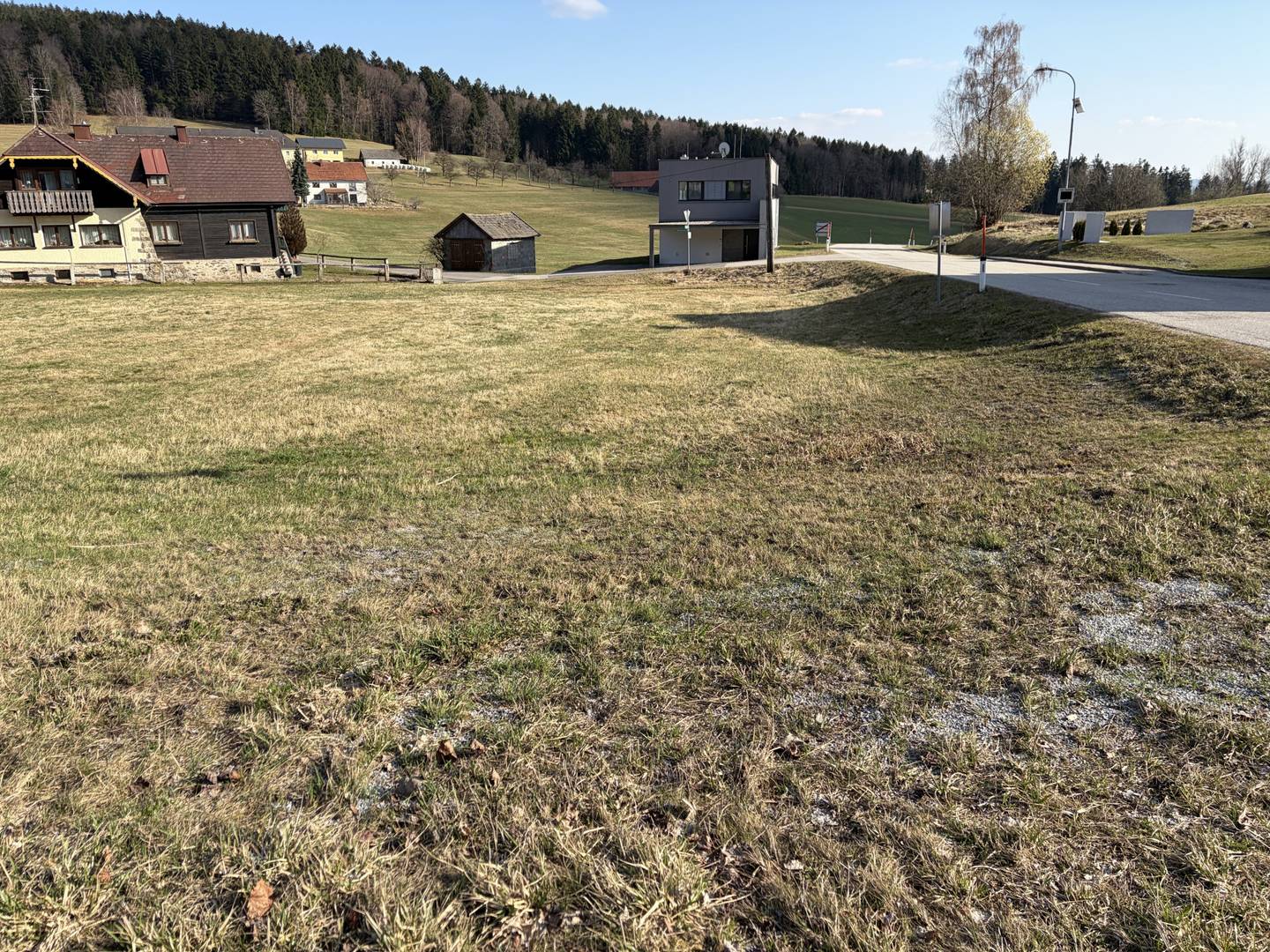 Sonniges Baugrundstück Böhmerwald