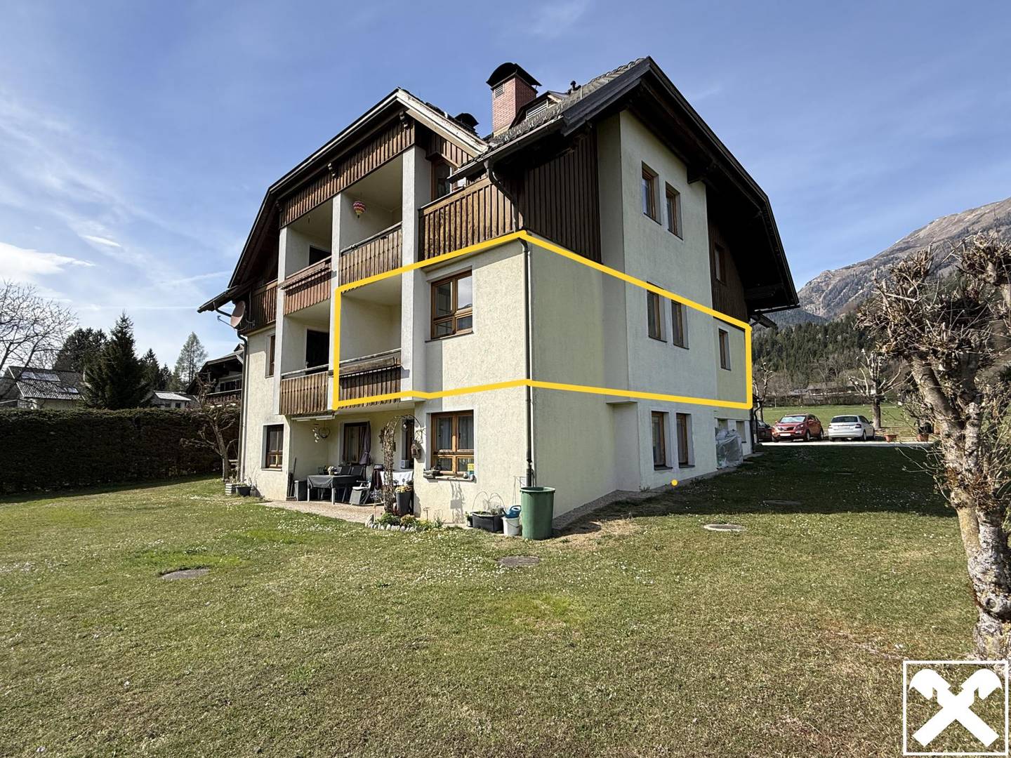 Wohnung im Gailtal mit Loggia und ruhiger Lage