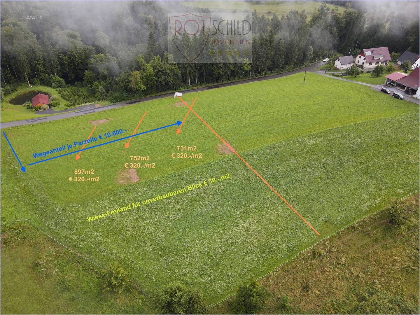 Bauplatz nahe St. Josef, 575 m²