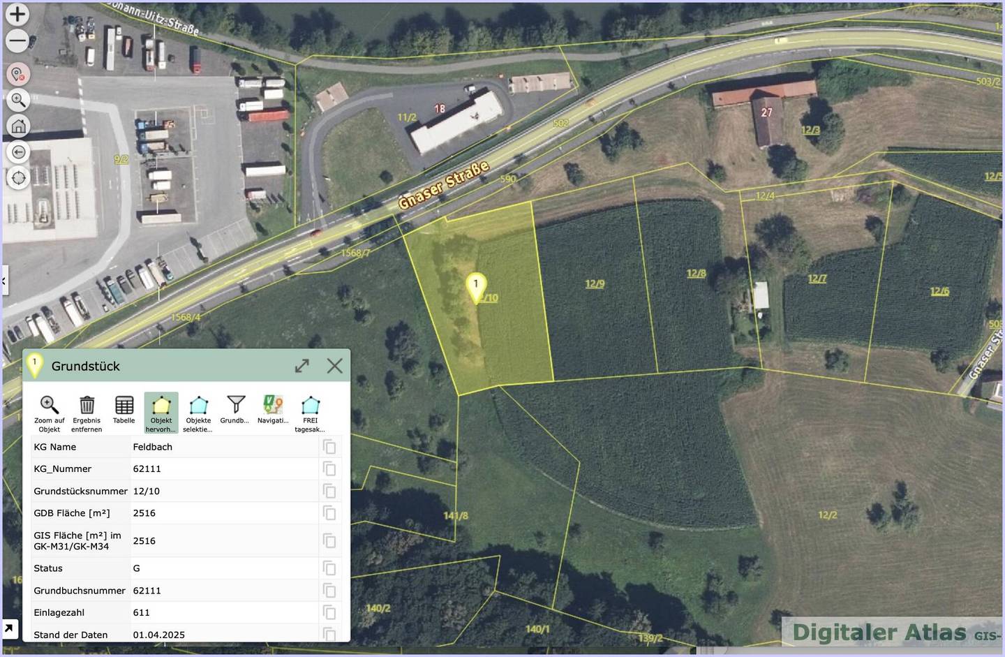 Baugrundstück 3000m² Feldbach