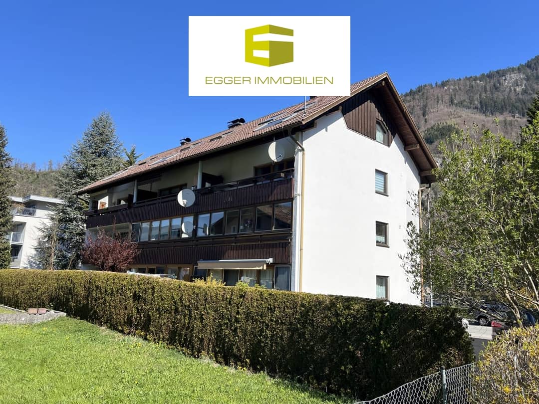 Gepflegte 1-Zimmer-Wohnung Bludenz