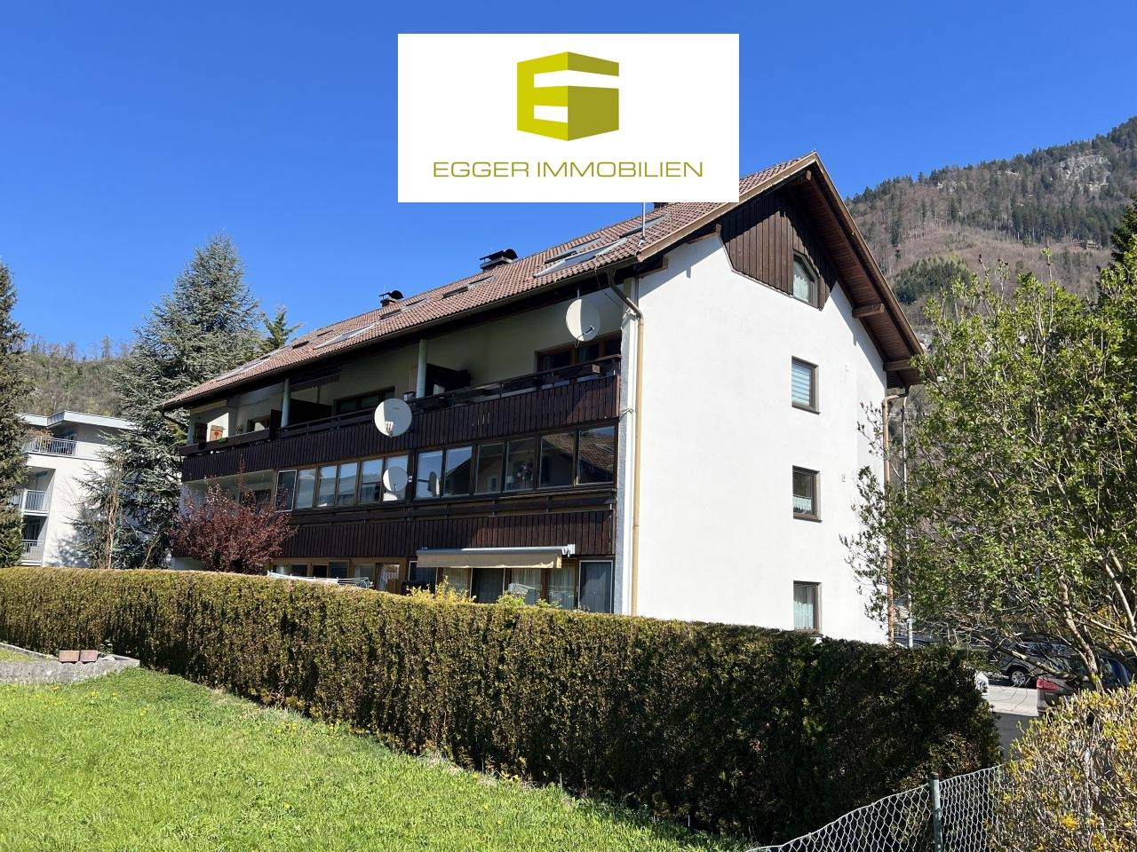 Wohnung zentrale sonnige Lage Balkon Stellplatz