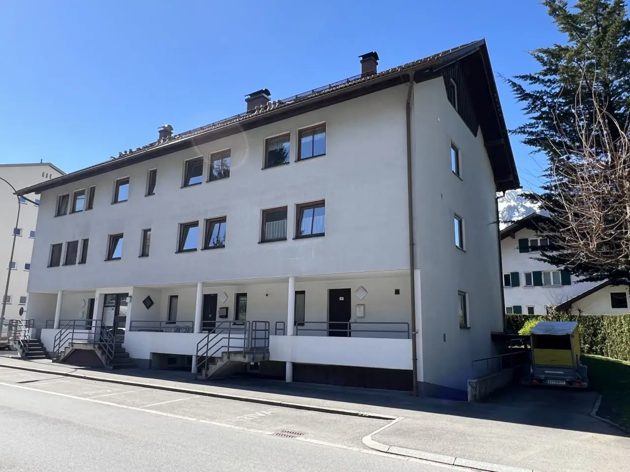 Wohnung zentrale sonnige Lage Balkon Stellplatz