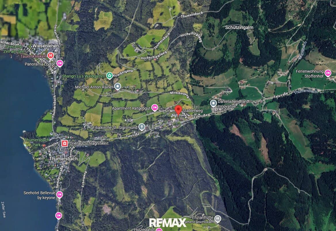 Baugrund Thumersbach, 618 m²