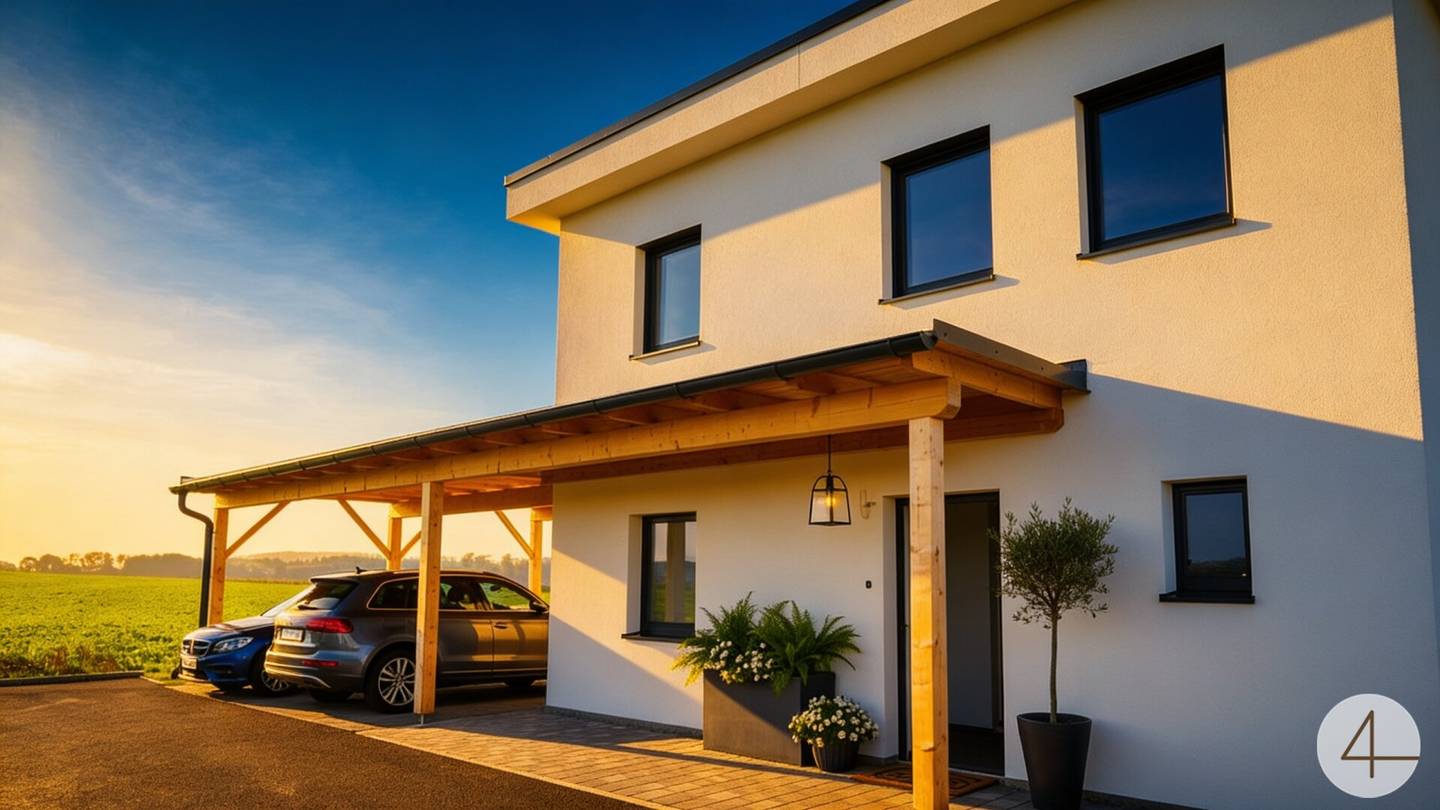 Doppelhaushälfte in Suben, 135m²