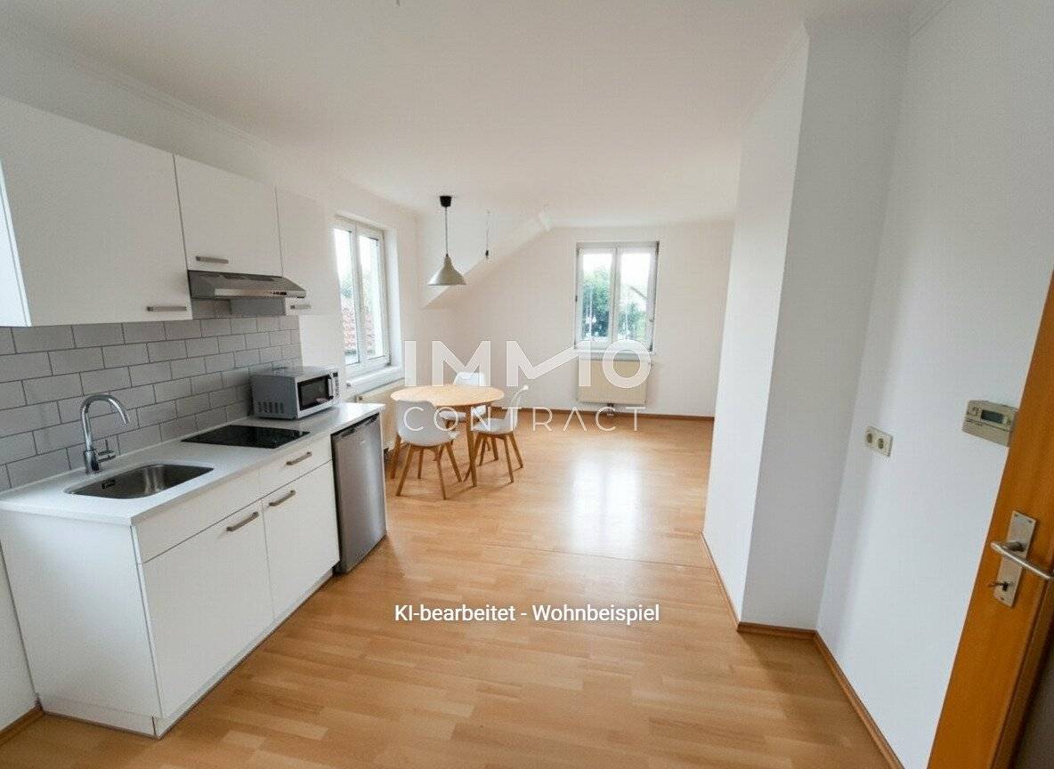 Apartment in the center with balcony and parking space