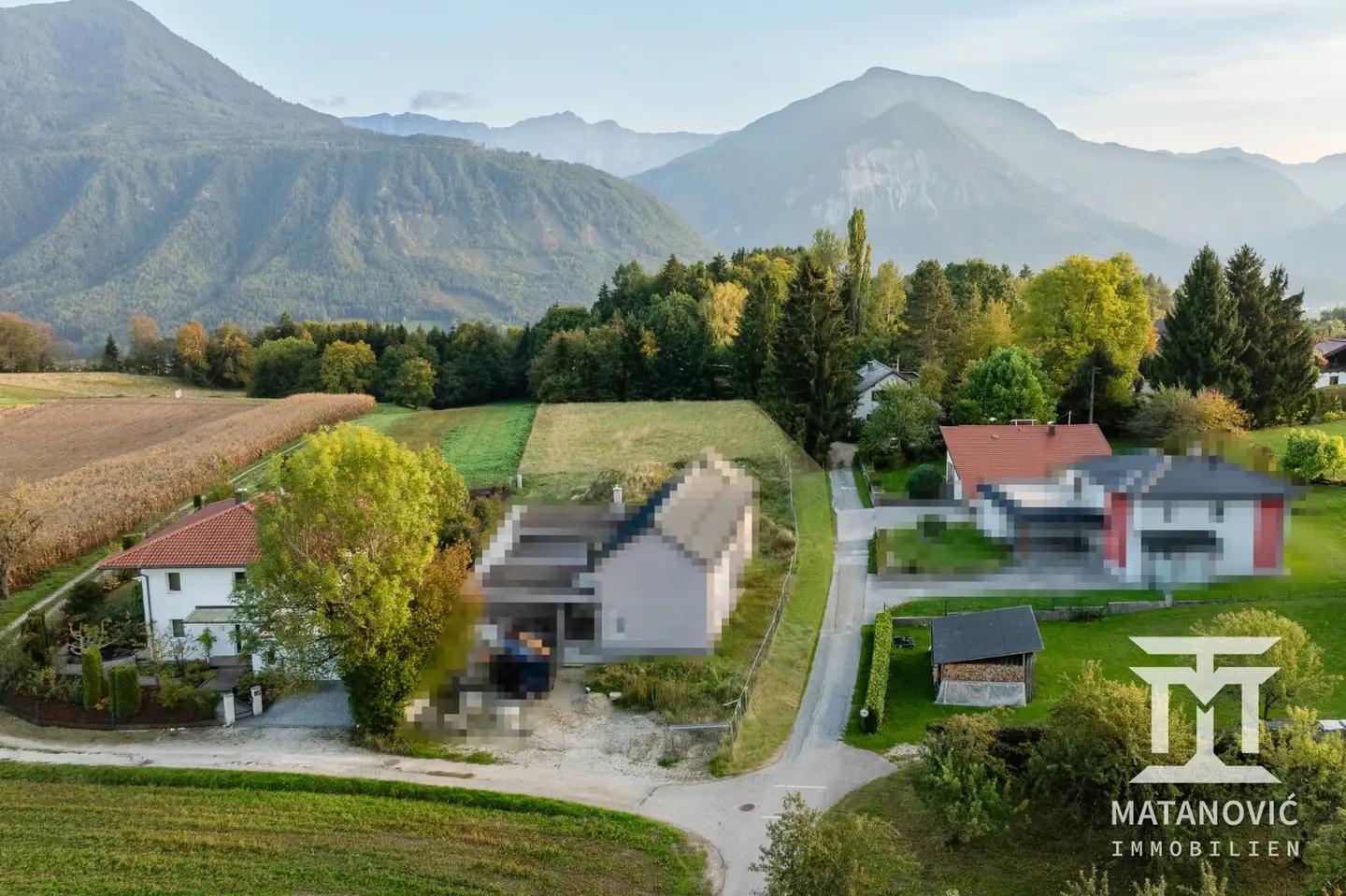 Building land in Göltschach with mountain view