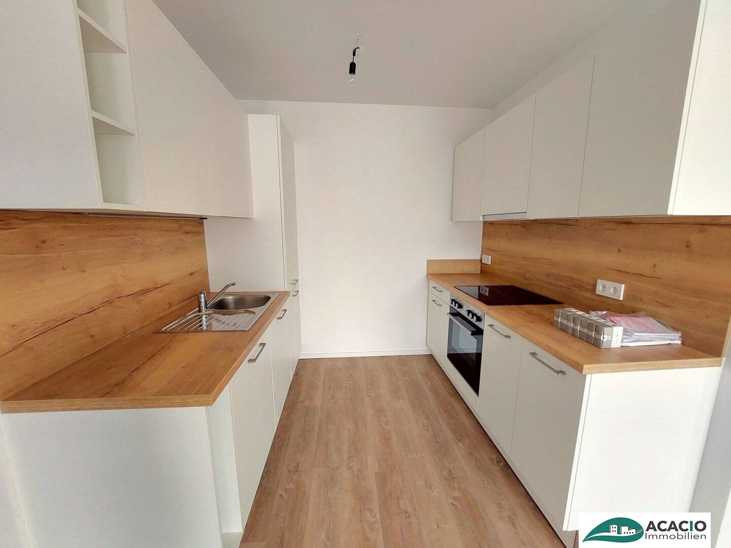 New build first occupancy apartment with balcony