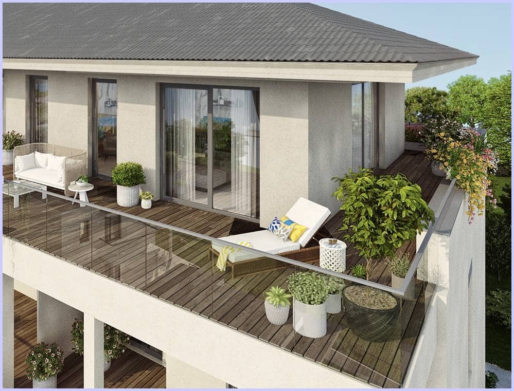 Penthouse mit zwei Terrassen nahe dem Hauptplatz