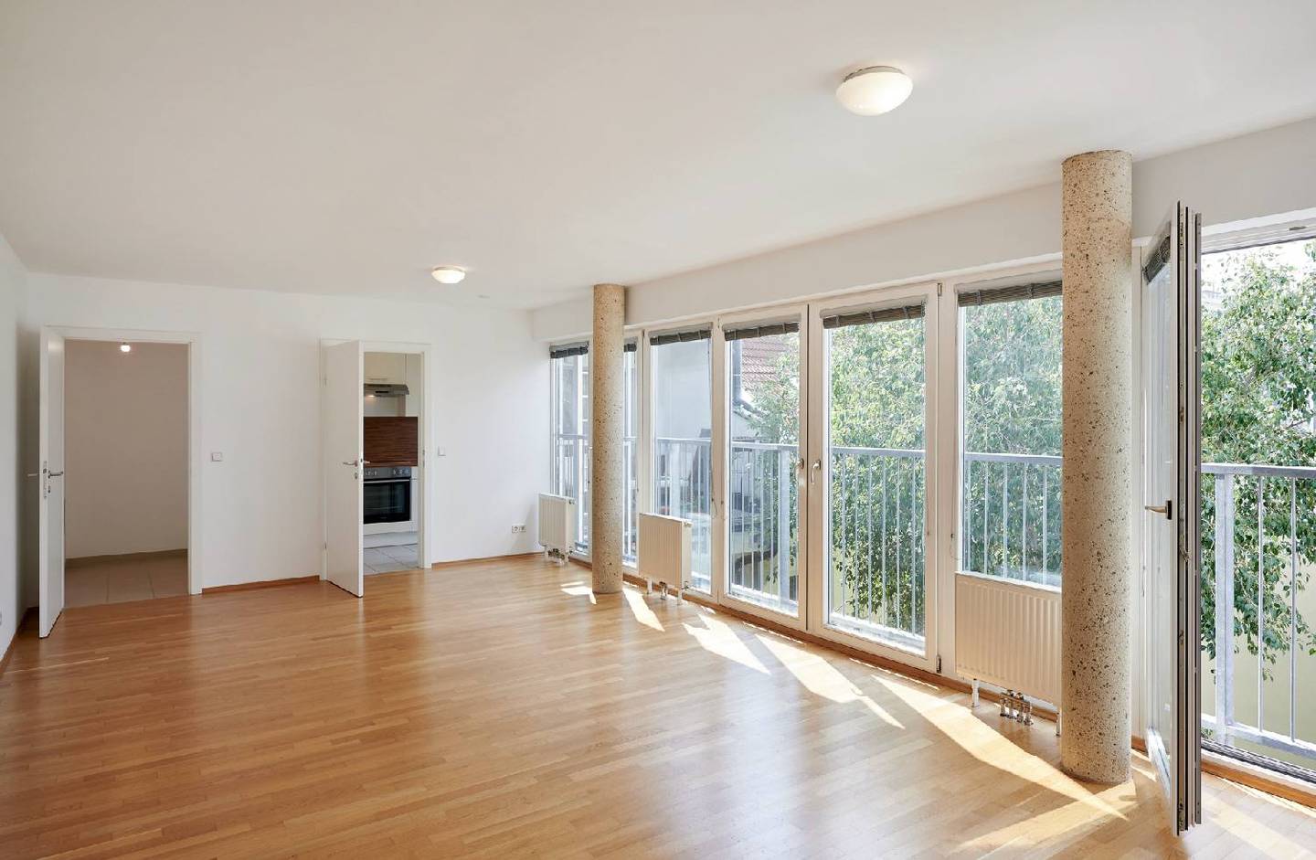 Attic apartment in Gründerzeit building with lift