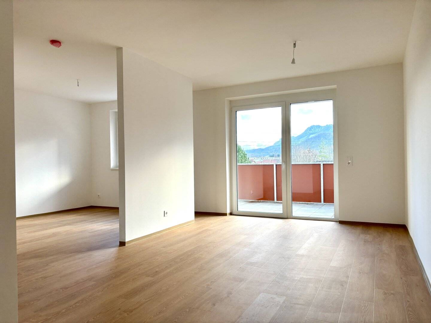 Apartment central loggia and underground garage