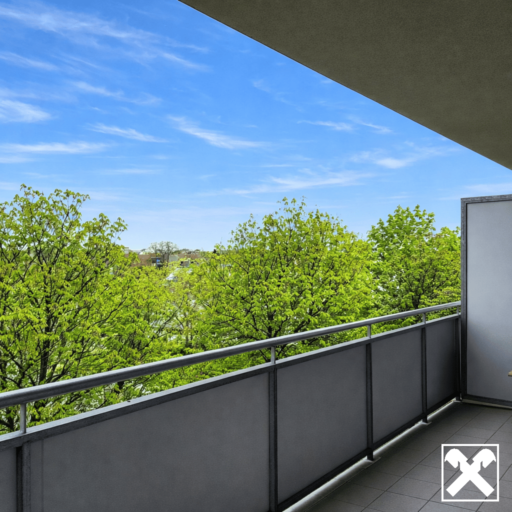 Barrierefreie Wohnung mit großer Loggia und Lift