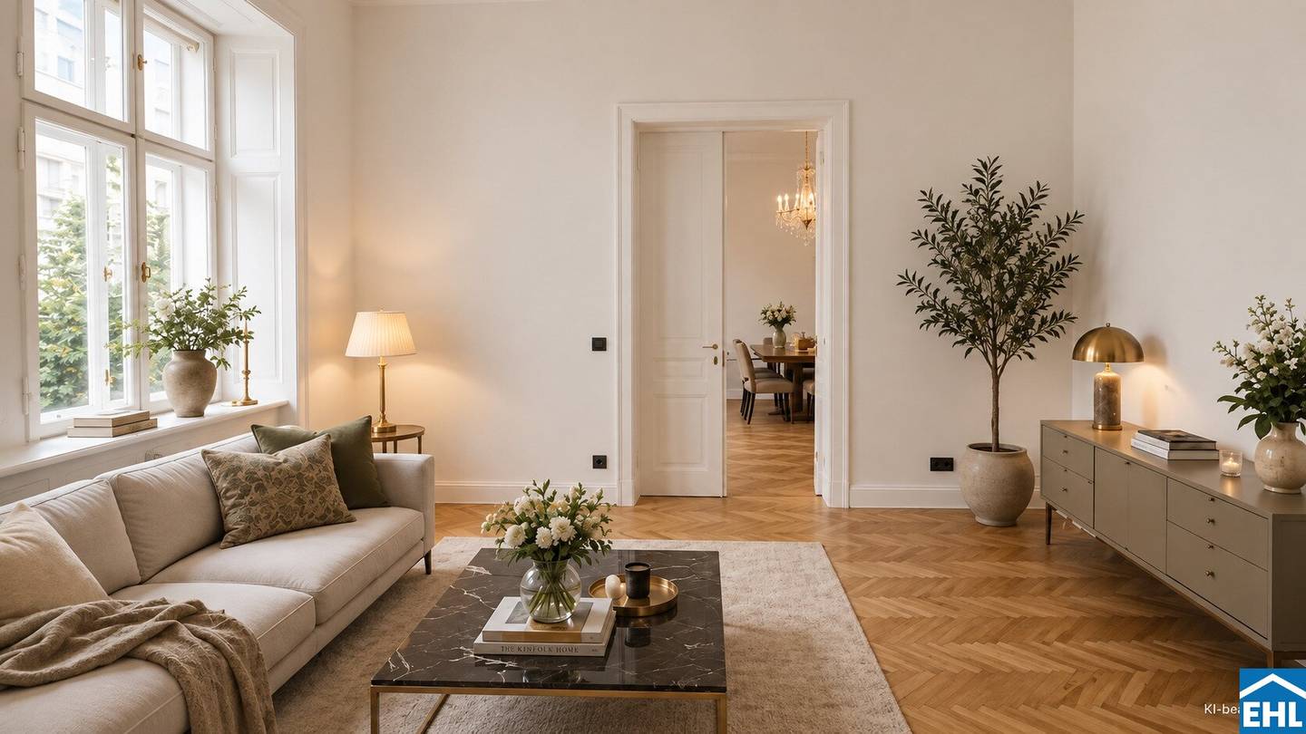 Wohnung Erstbezug in hofseitiger ruhiger Lage