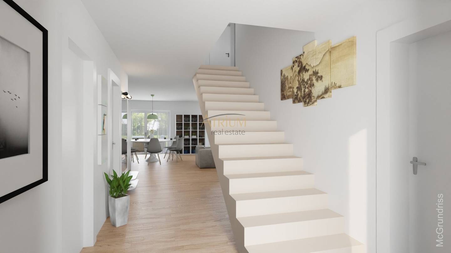 180m² 6-room single-family house (ready for floor coverings) in Straßhof an der Nordbahn