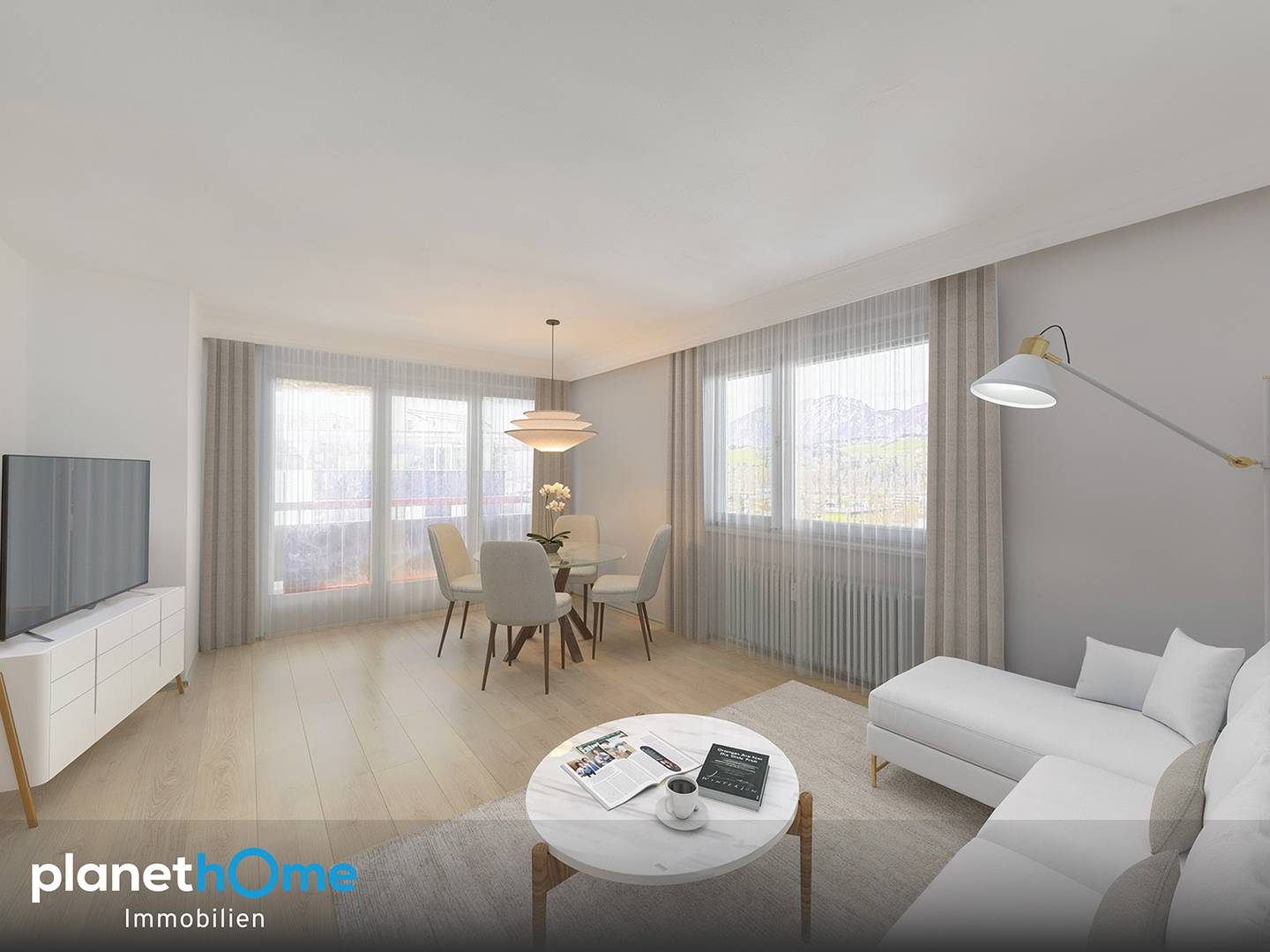 Wohnung mit lichtdurchflutetem und unverbaubarem Ausblick