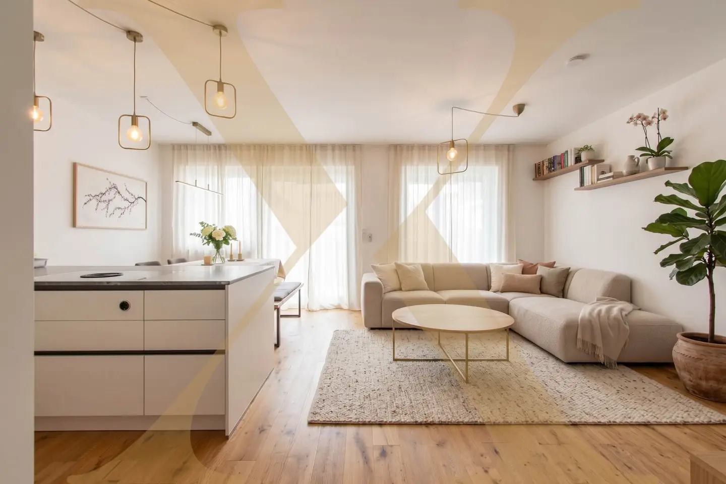 Neuwertige Wohnung mit Loggia und Lift
