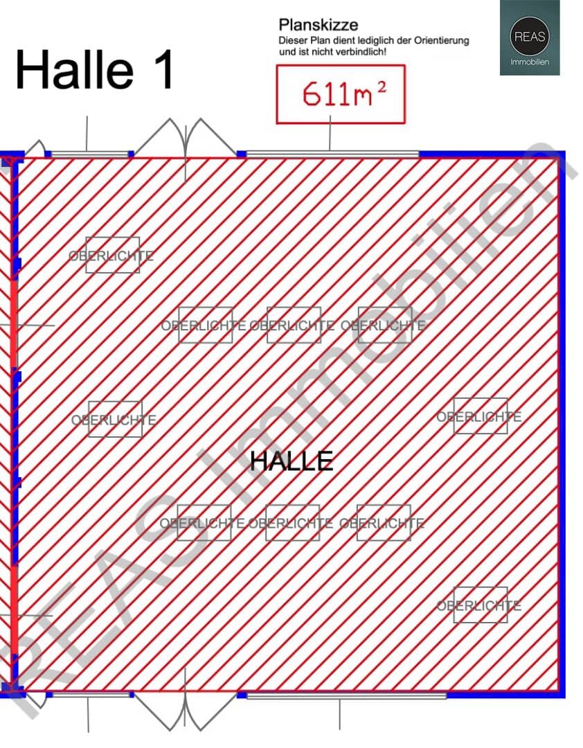 600m² Hall near U1 Leopoldau