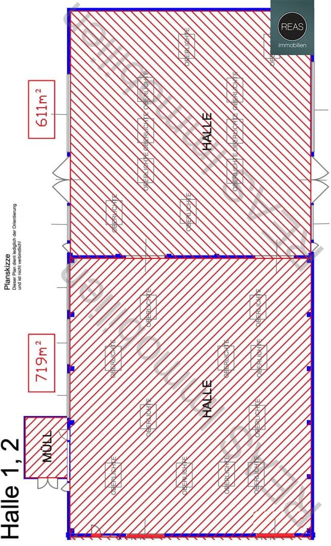 Halls & Storage near U1 Leopoldau