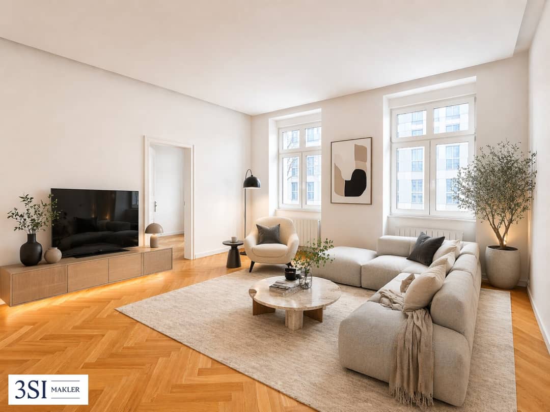 First occupancy renovated apartment with balcony