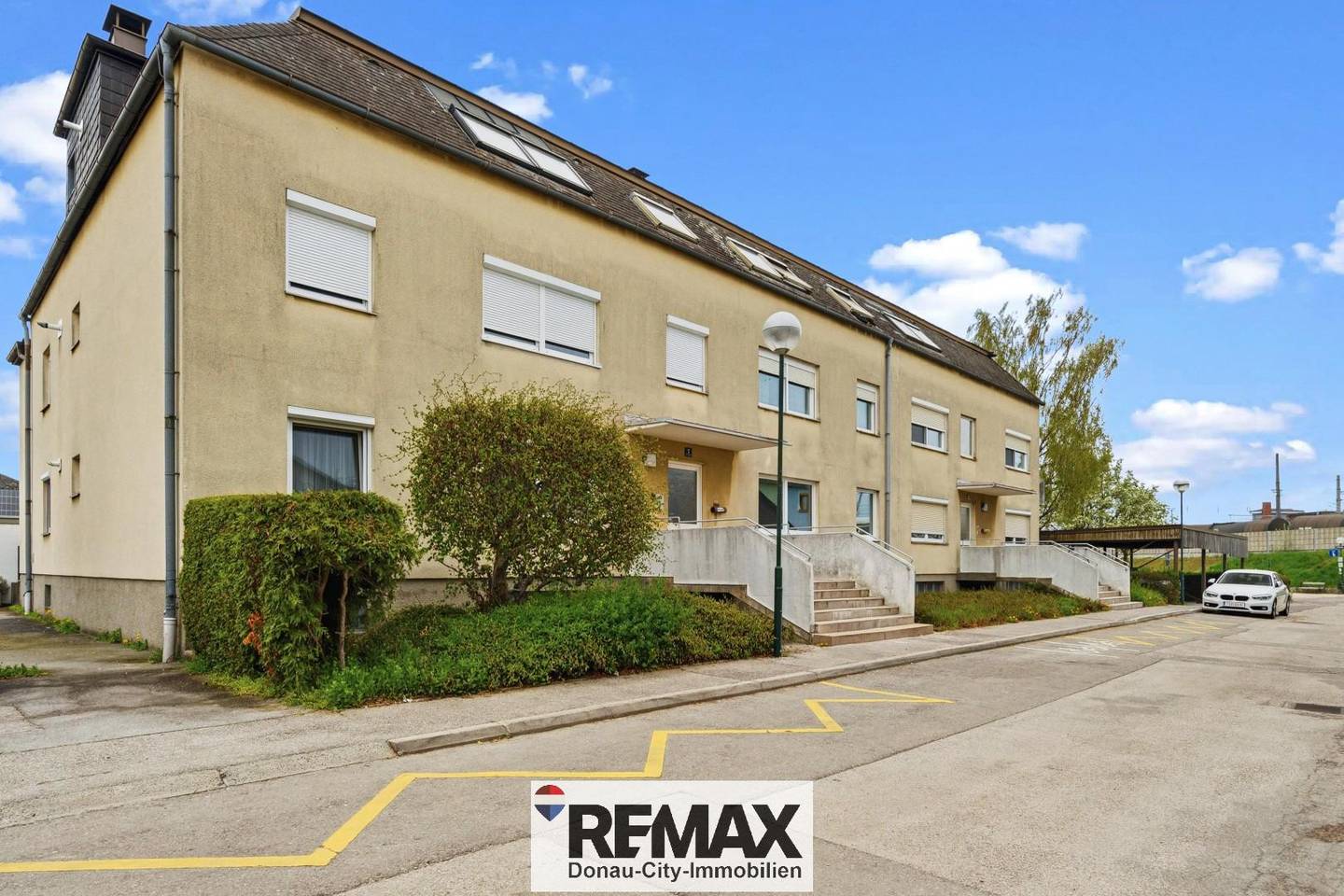 Wohnung mit Garten und Stellplatz nahe Bahnhof