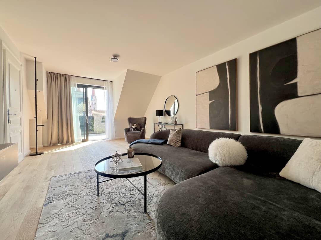 Dachgeschosswohnung Erstbezug Balkon