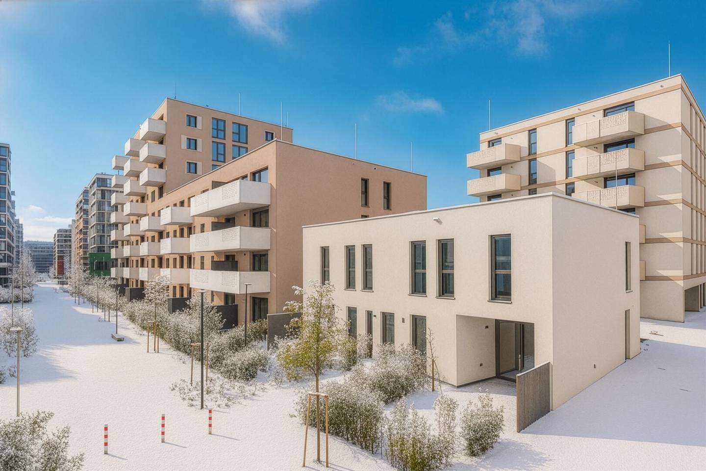 Neu 2-Zimmer-Wohnung mit Balkon nahe Badeteich Hirschstetten in Wien