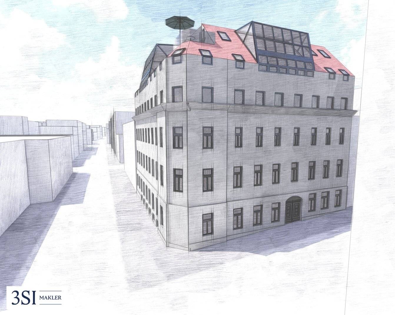 Wohnung Baubewilligter Rohdachboden