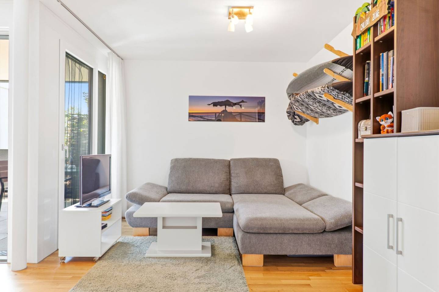 Wohnung mit Bergblick und Terrasse in ruhiger Lage
