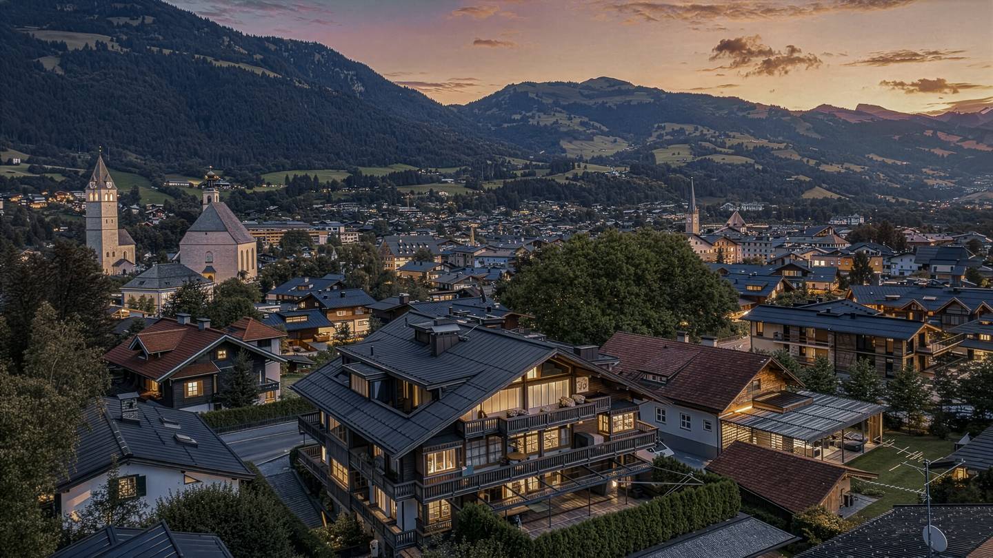 Wohnung mit großzügigen Terrassen und Pool