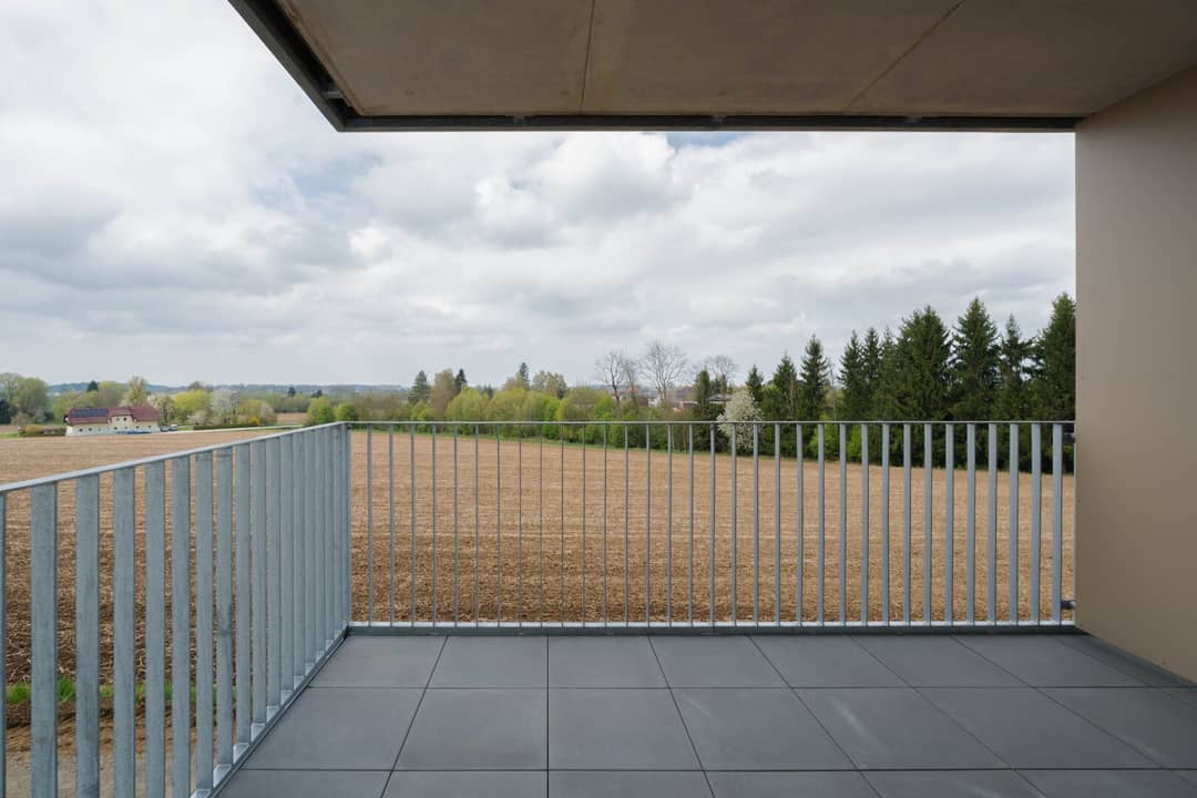 New build apartment barrier free with loggia