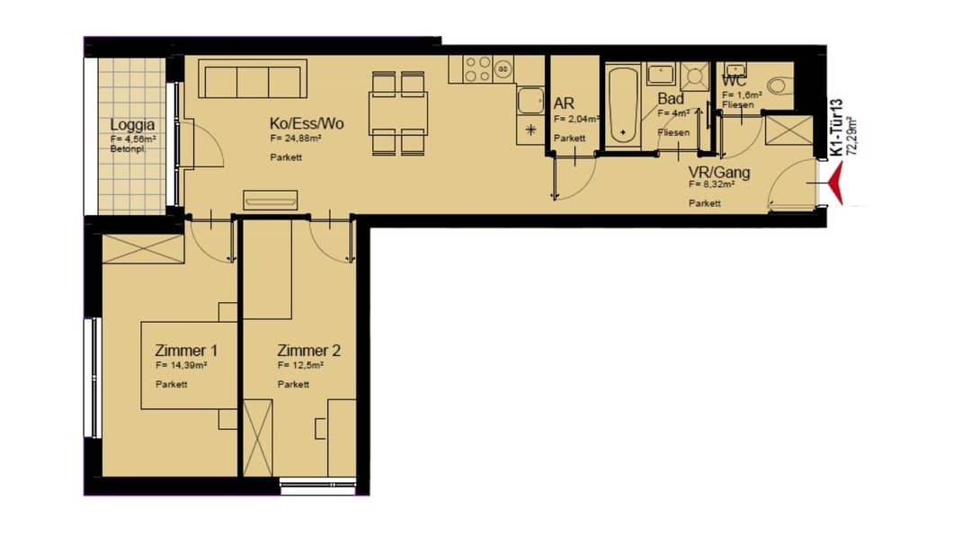 Floor plan 1