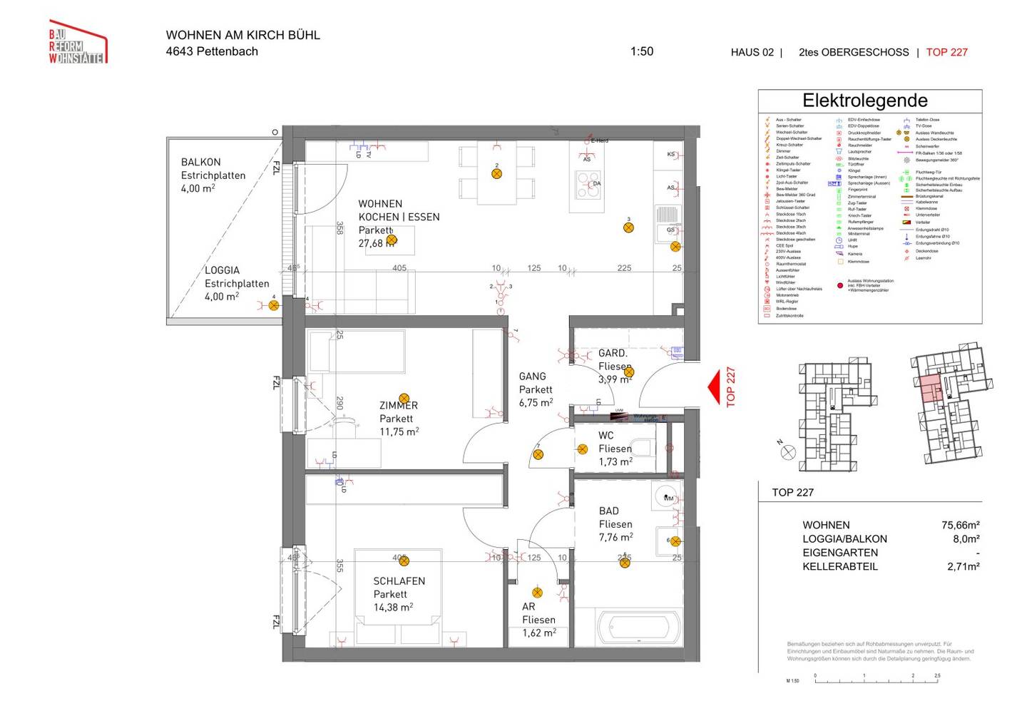 New build apartment in quiet area near center