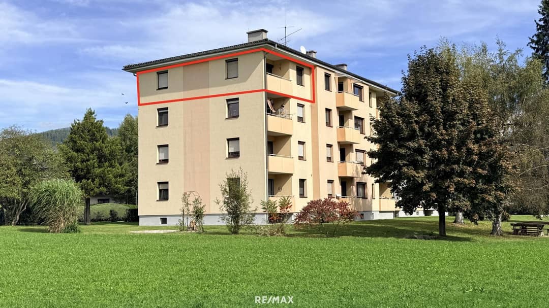 3-room apartment with loggia in Trofaiach