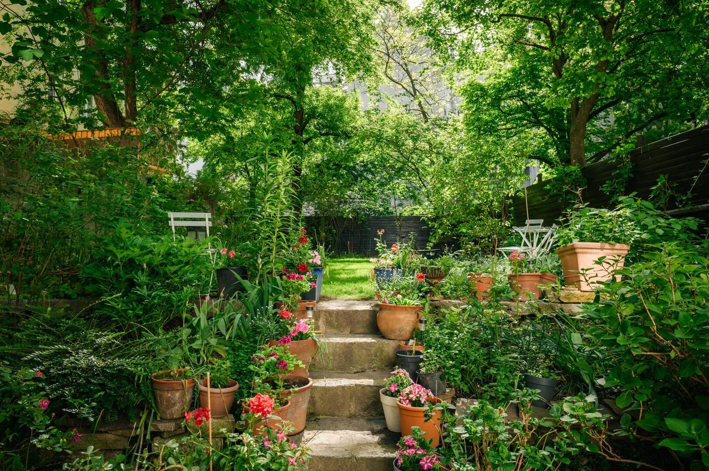 Loftwohnung mit Privatgarten im sanierten Altbau