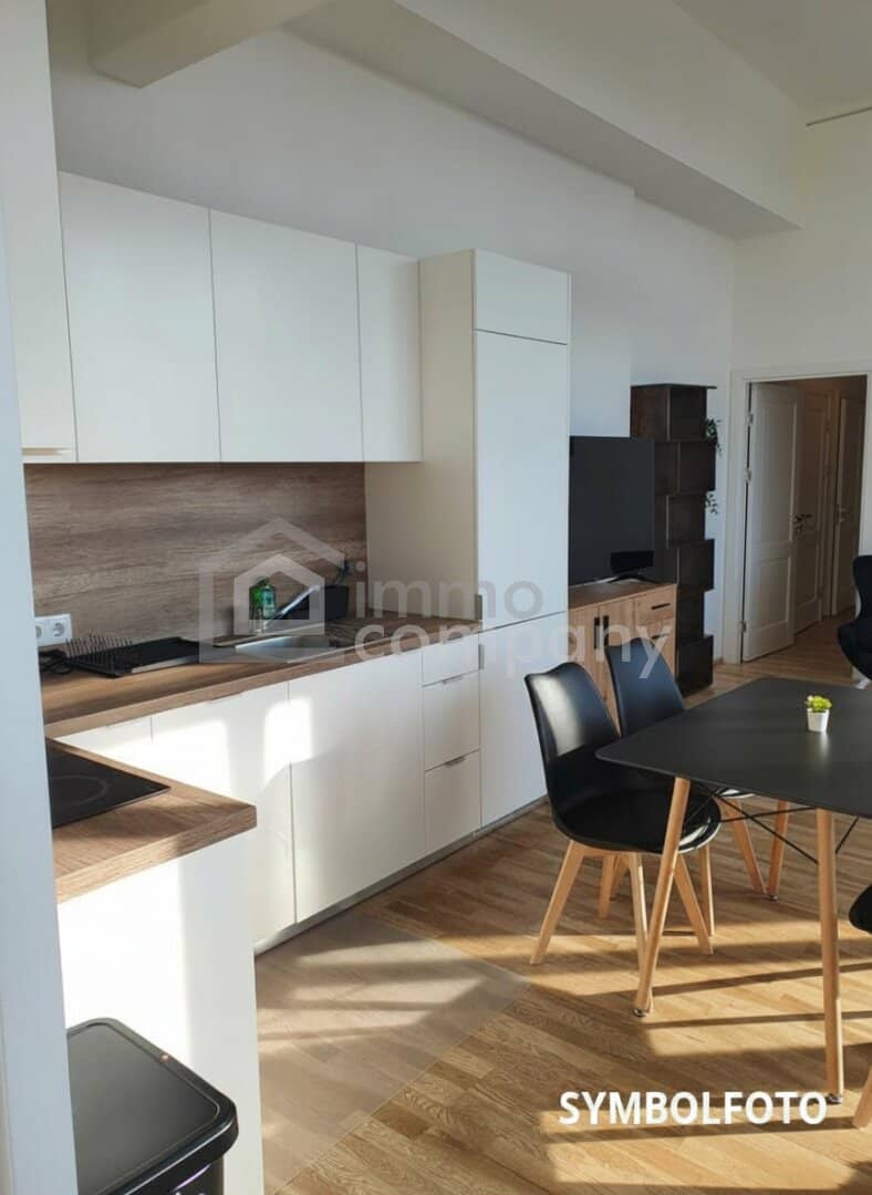 Apartment with loggia and underground garage