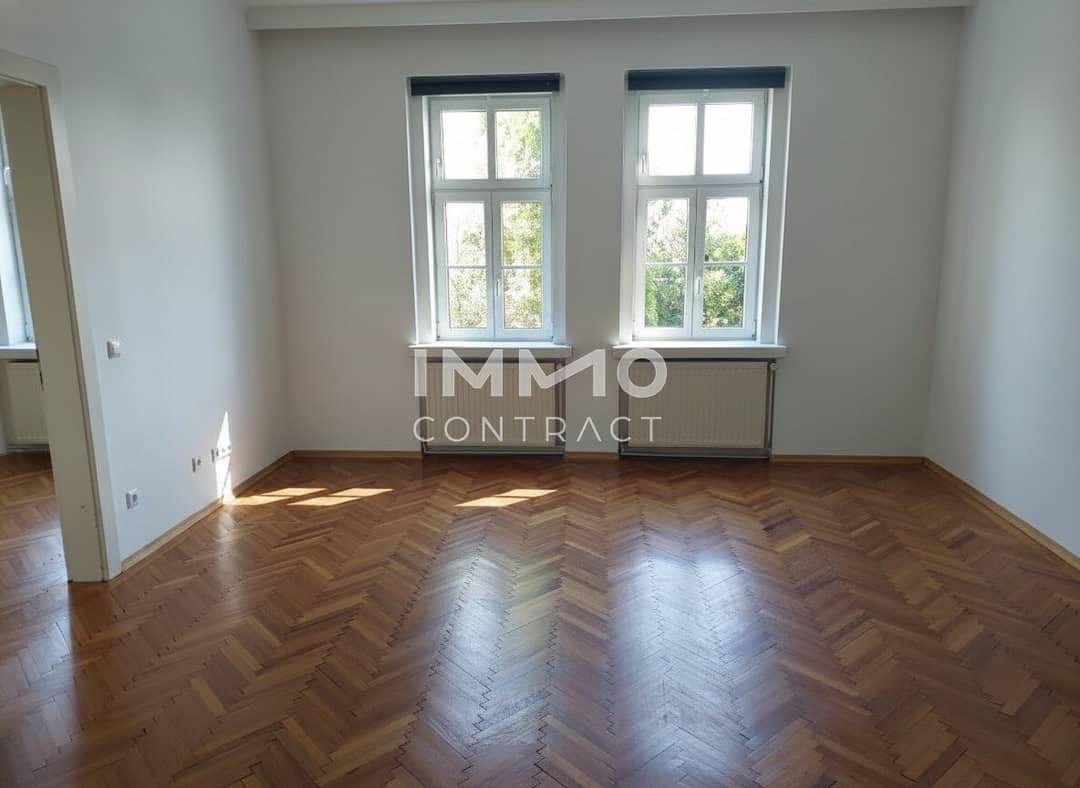 Large 4-room ground floor flat with garden