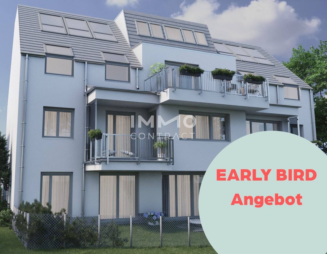 No commission Wohnung new build balcony