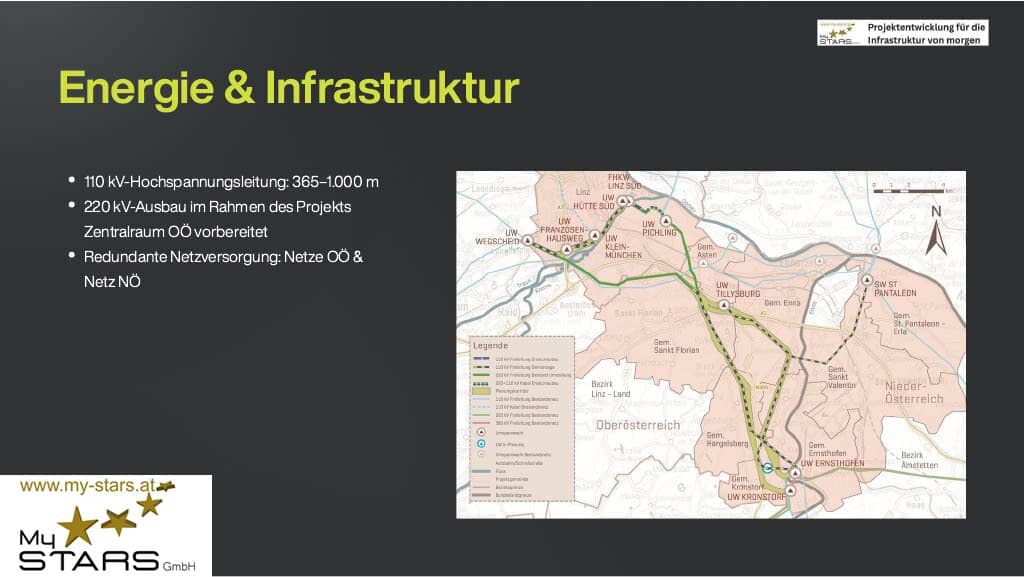 Gewerbegrundstück 60.000 m² bei Linz