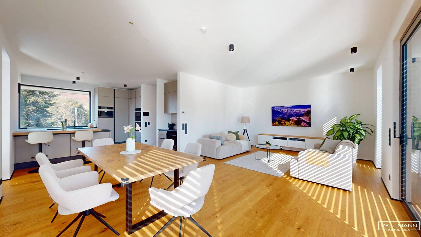 GABLITZ | MODERNE NEUBAUVILLA MIT PANORAMABLICK – RUHE, WEITBLICK &amp; SPEKTAKULÄRE SONNENUNTERGÄNGE ÜBER GABLITZ | ZELLMANN IMMOBILIEN