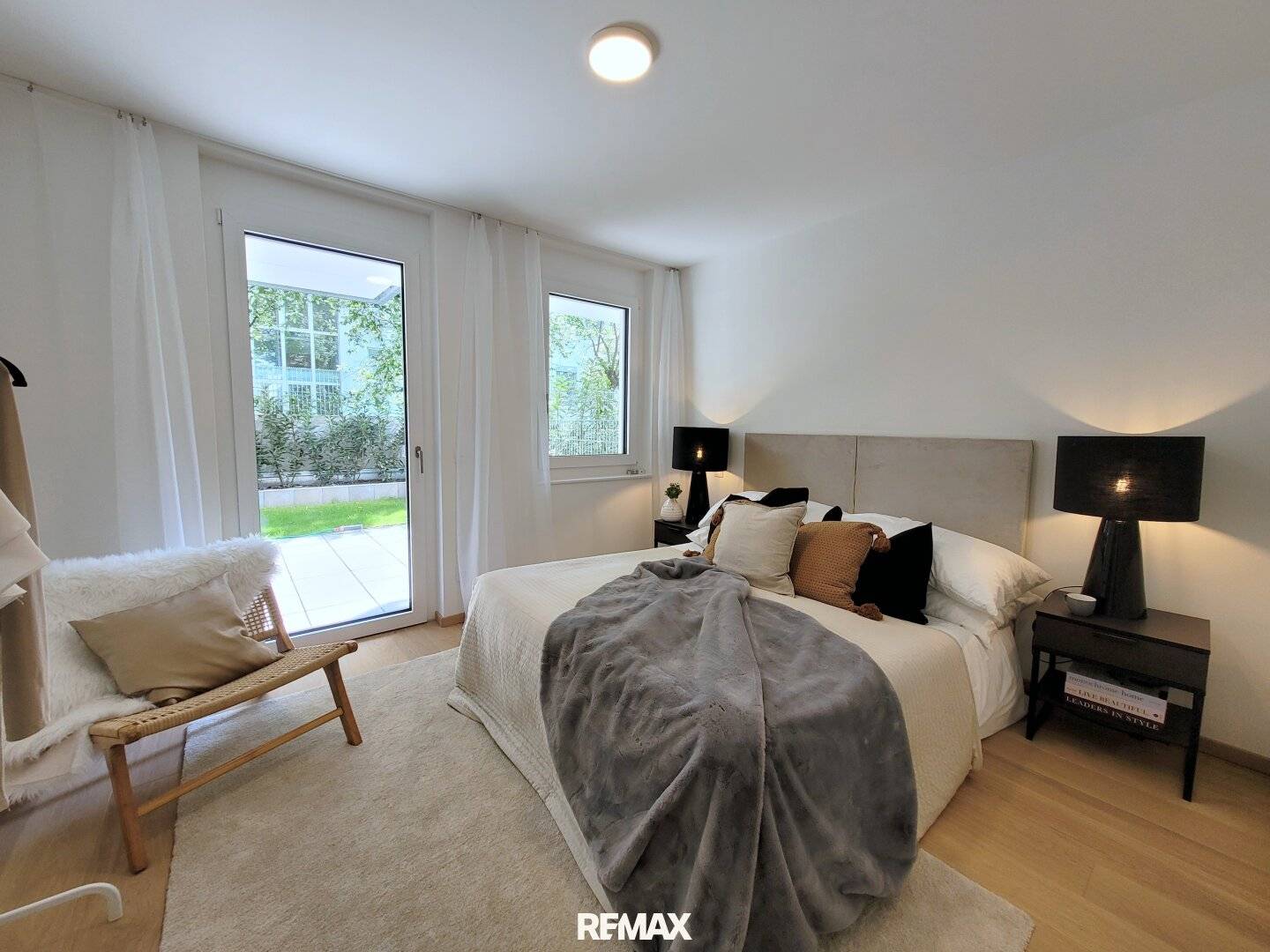 Ground floor apartment with garden and terrace and geothermal energy
