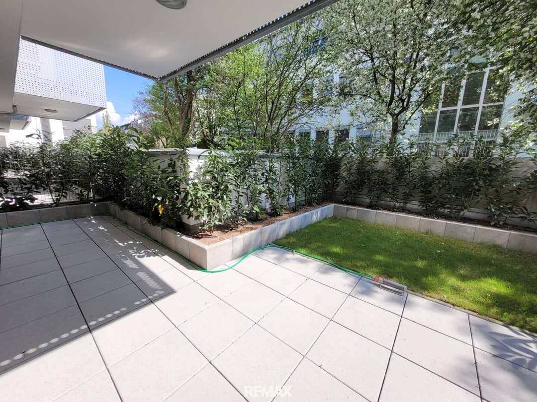 Wohnung mit Garten und Terrasse und Erdwärme