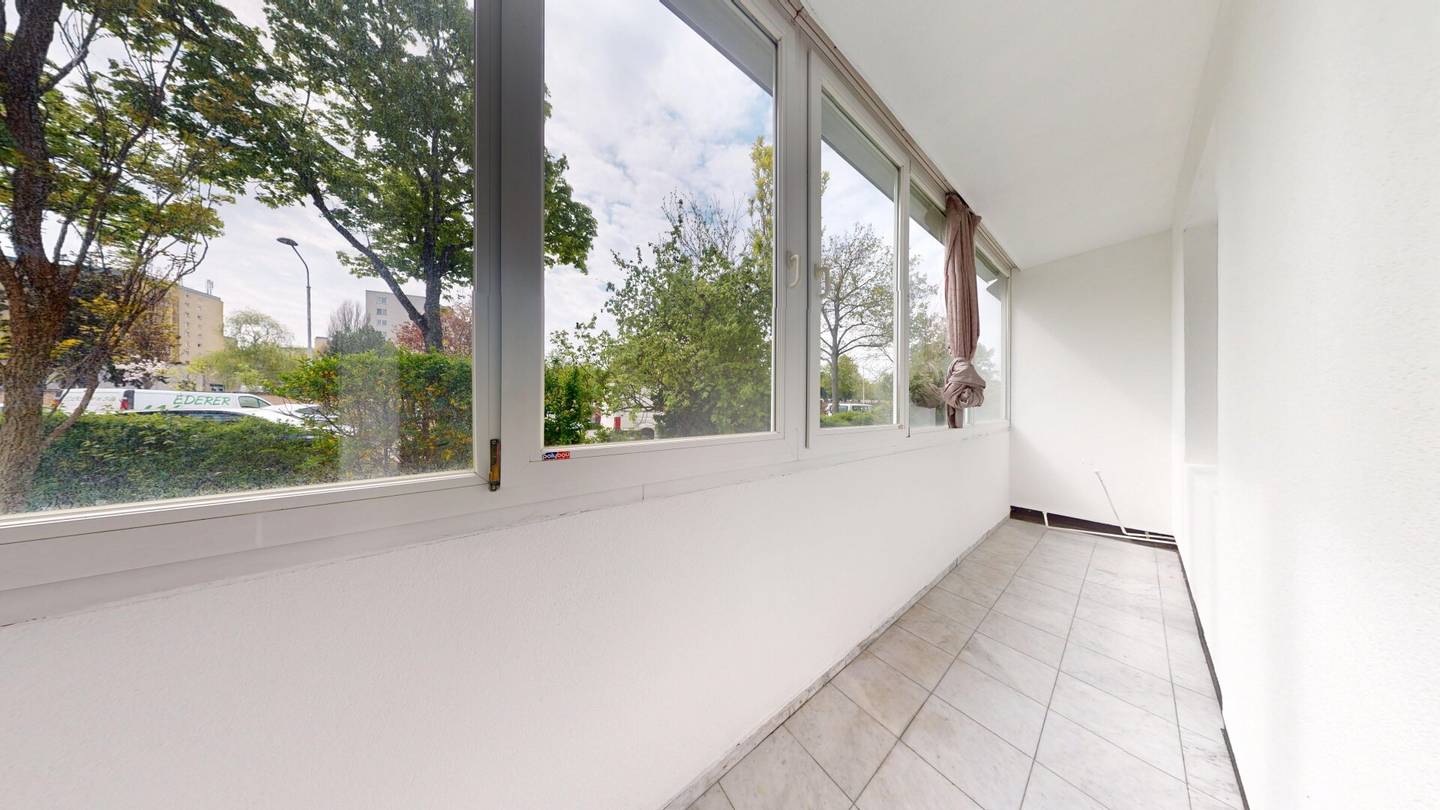 Ground floor apartment with loggia