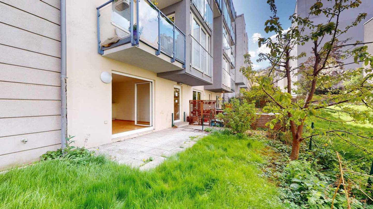 Erdgeschosswohnung Garten im Innenhof ruhig gelegen