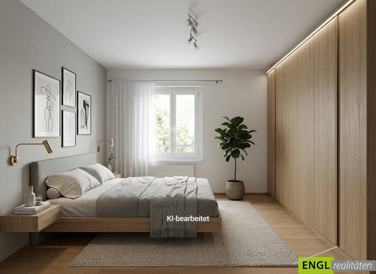 Dachgeschosswohnung Ruhige Grünlage Gartenblick