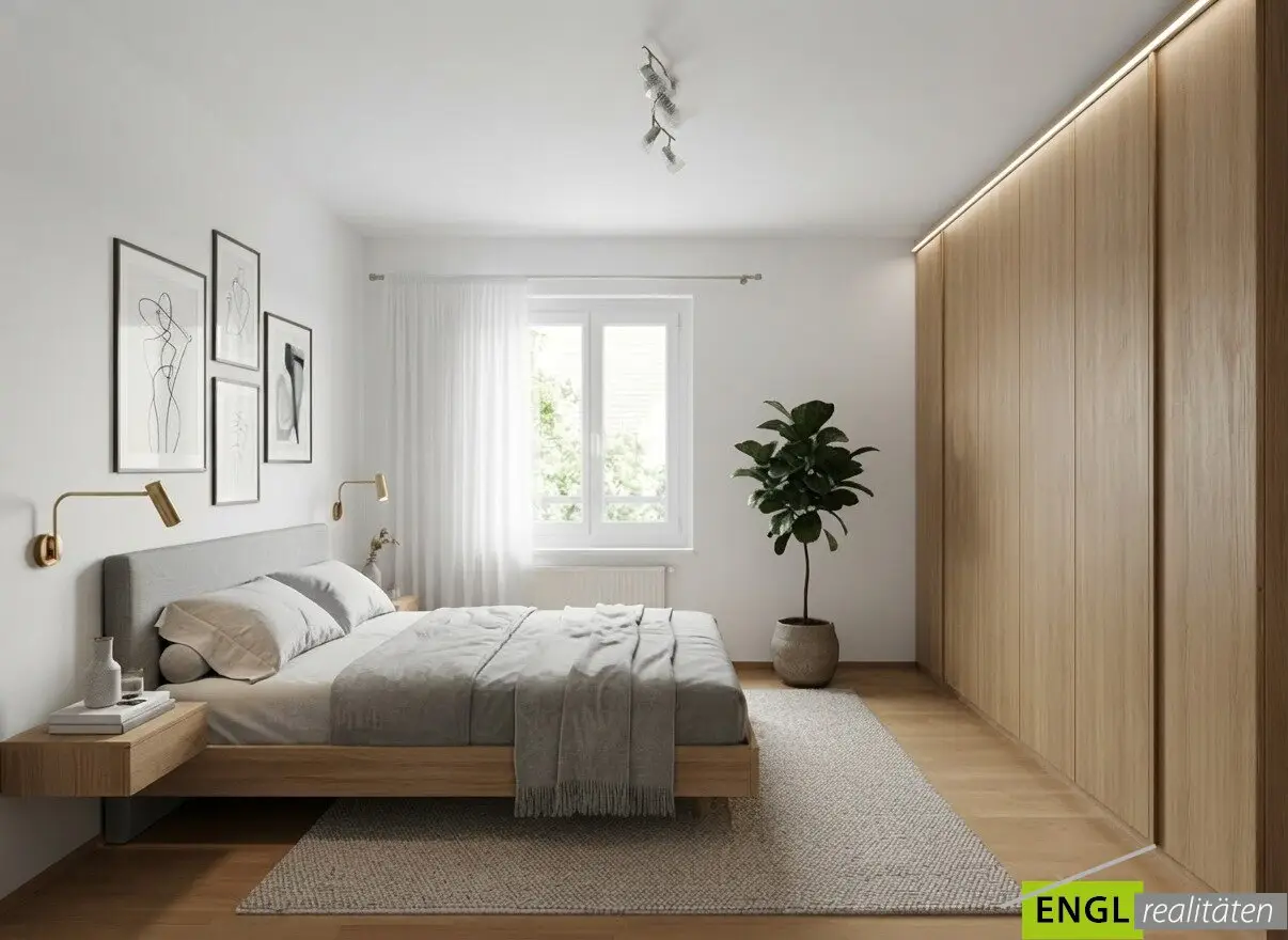Dachgeschosswohnung Ruhige Grünlage Gartenblick