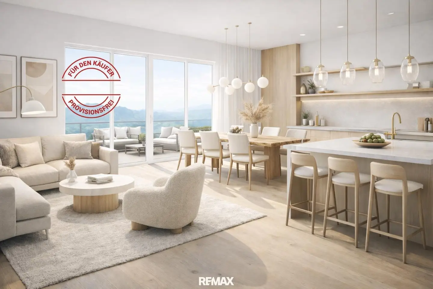 Newly built apartment in center with balcony