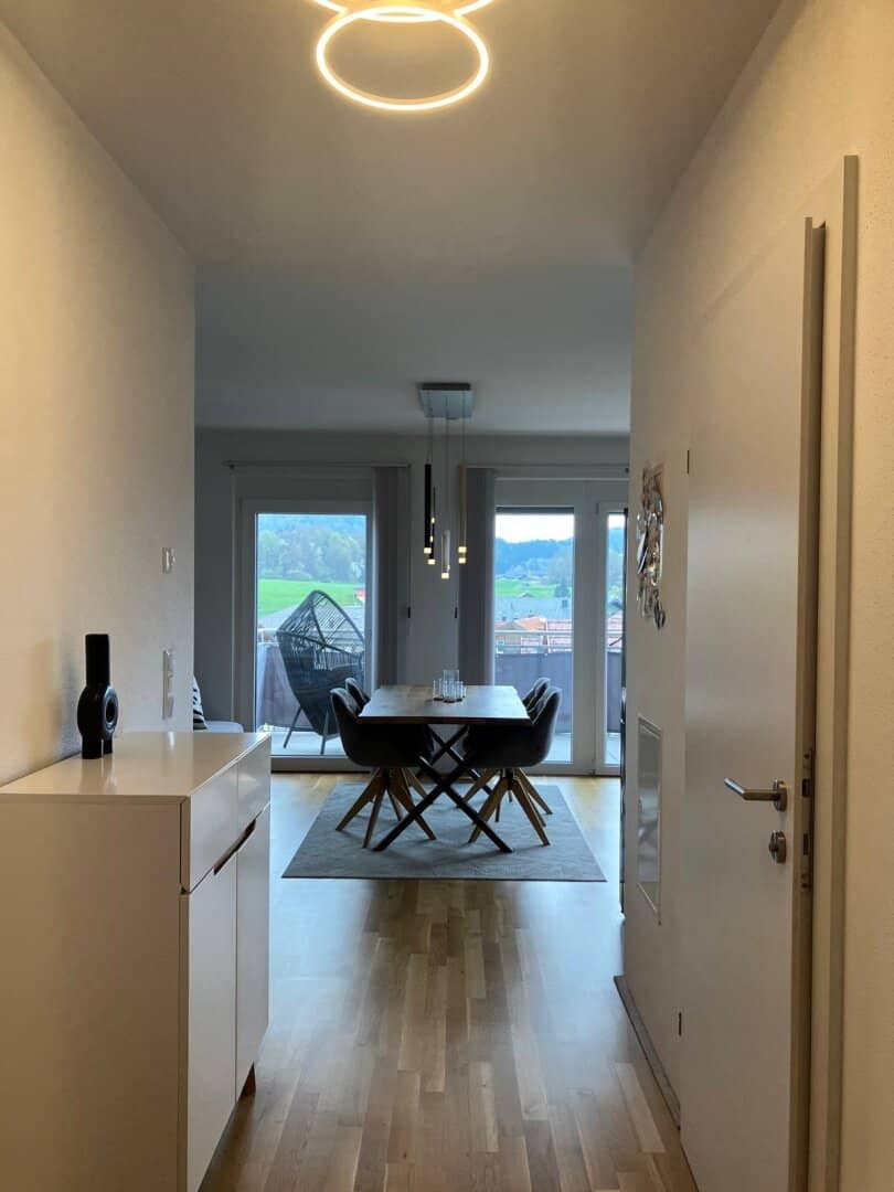 Wohnung ruhige Lage zwei Terrassen Ausblick