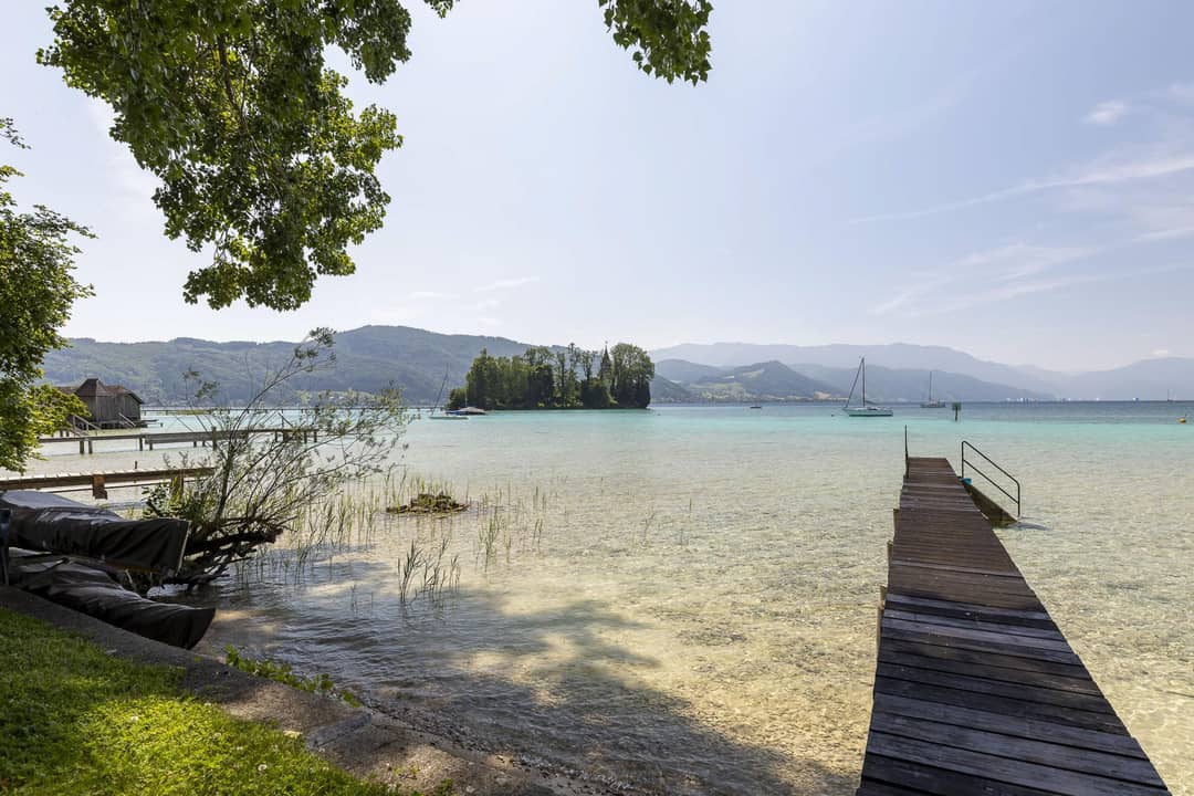 Seeliegenschaft Litzlberg mit Steg
