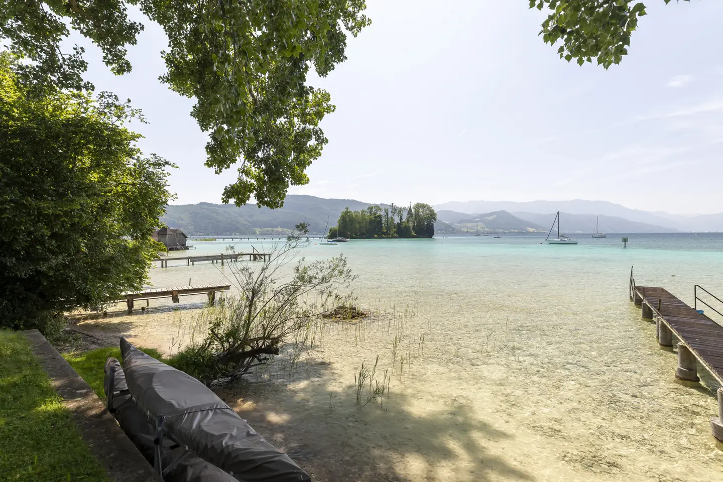 Seeliegenschaft Litzlberg mit Steg