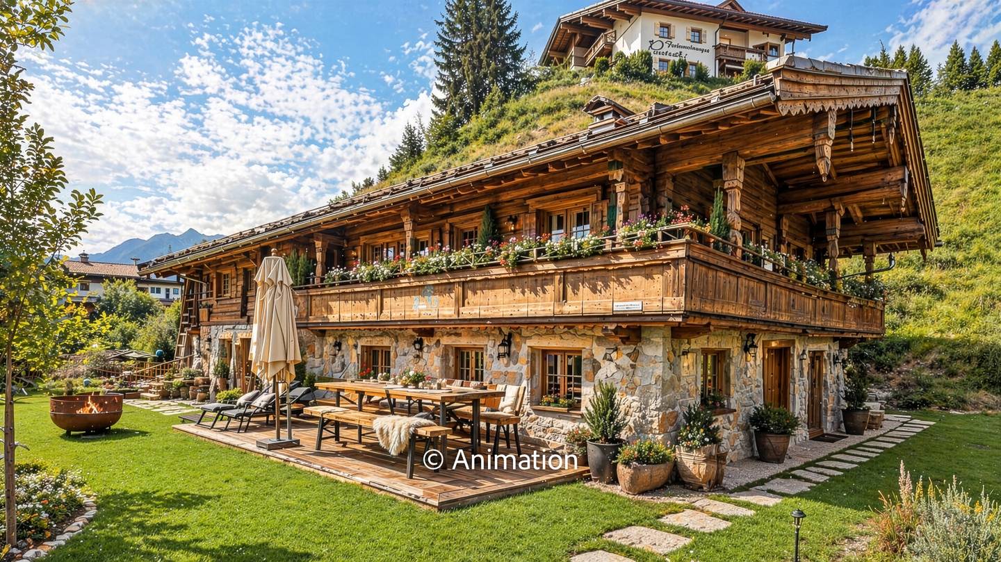 Historisches Bauernhaus in Fieberbrunn